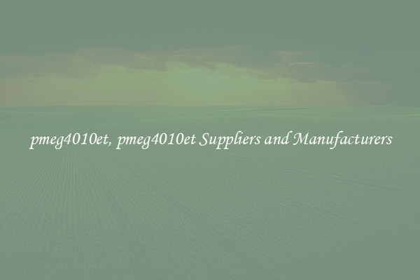 pmeg4010et, pmeg4010et Suppliers and Manufacturers