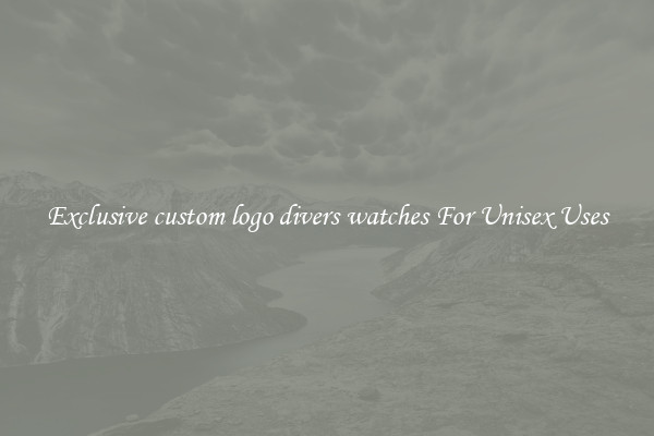 Exclusive custom logo divers watches For Unisex Uses